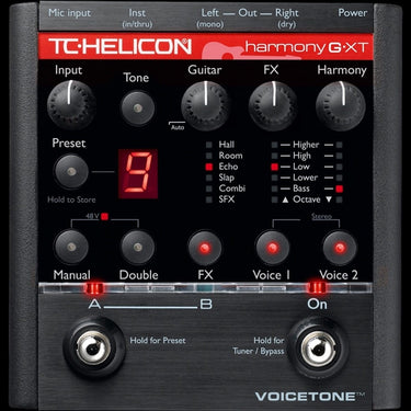 Procesador De Efectos Voice T Harmony G Xt Para Guitarra Y Voz